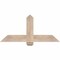 Ekena Millwork Eugene Smooth Timber Gable Bracket, Douglas Fir, 48"W x 22"H x 3 1/2"D x 5 1/2"F, 11/12 Pitch GBW048X22X0406EUG00SDF - alternate 1